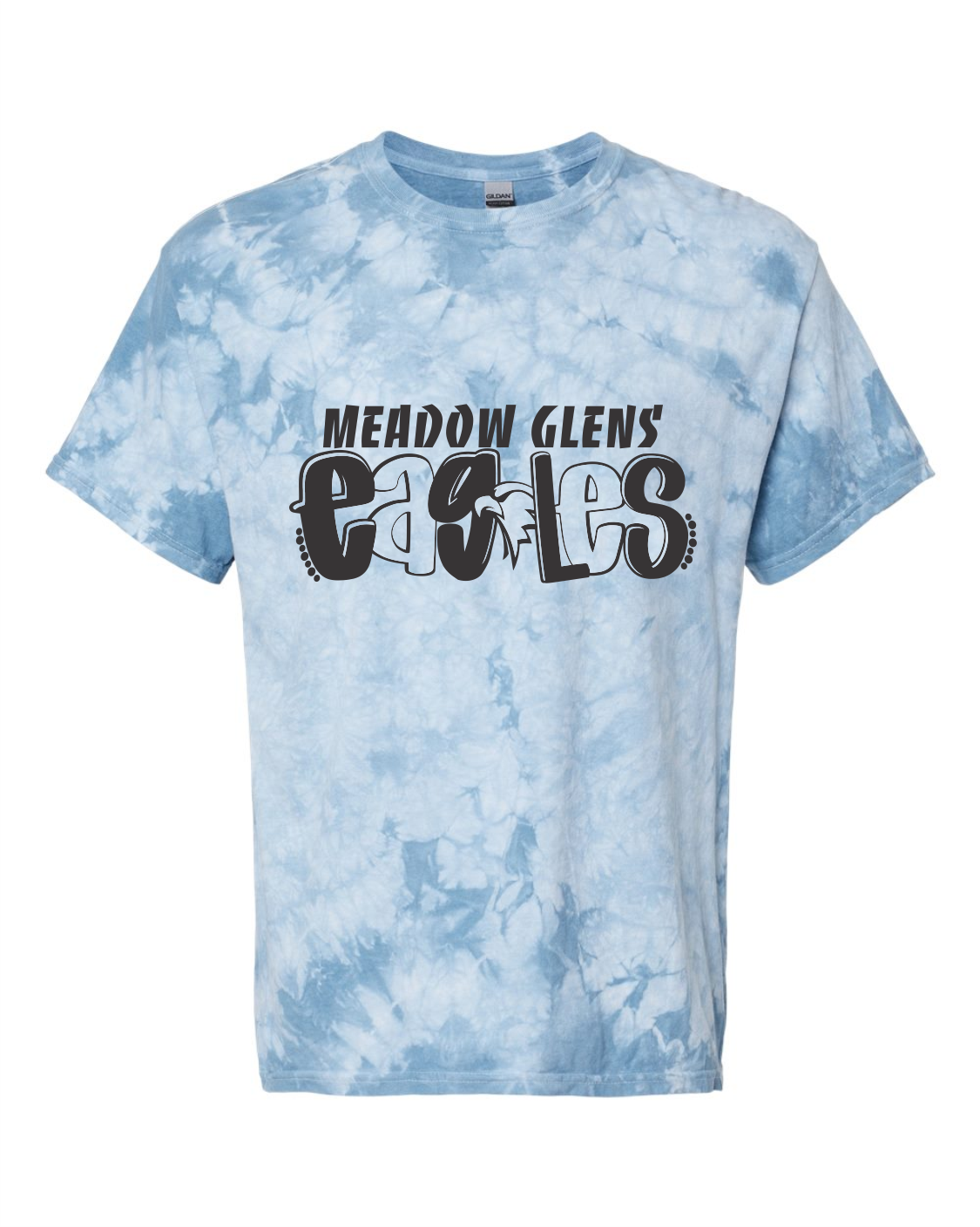 MG MANHATTAN CRYSTAL TIE-DYE T-SHIRT 200CR