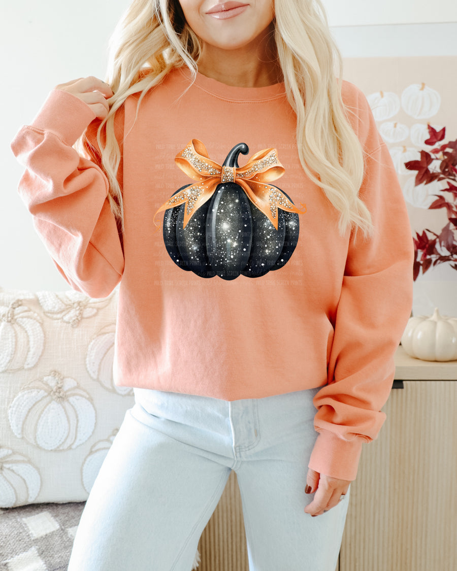 BLACK PUMPKIN FULL COLOR PRINTED APPAREL 345