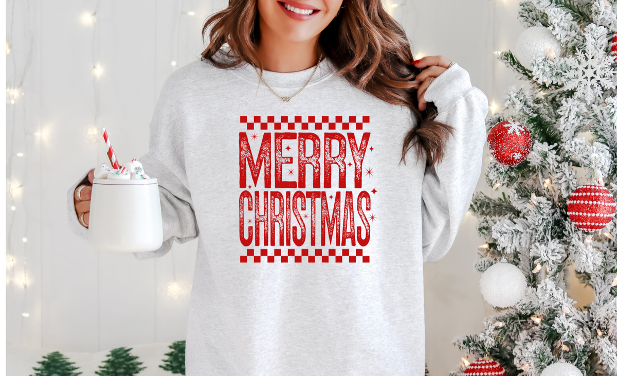 MERRY CHRISTMAS VANS SINGLE COLOR PRINT D11