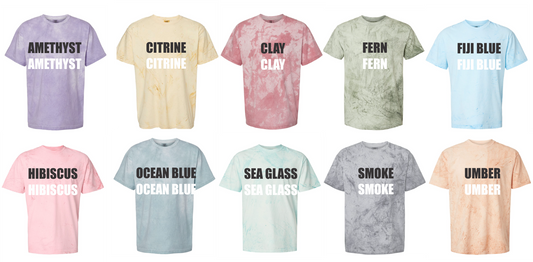 SMALL PRE-ORDER COMFORT COLOR COLORBLAST T-SHIRT