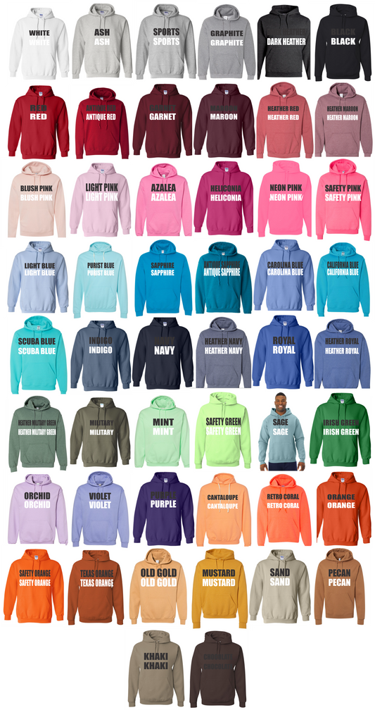 SMALL PRE-ORDER UNISEX HOODIE SWEATSHIRT