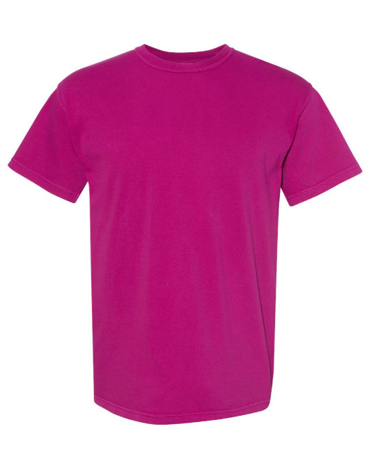 MEDIUM PRE-ORDER COMFORT COLOR T-SHIRT 100% COTTON