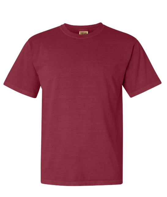 MEDIUM PRE-ORDER COMFORT COLOR T-SHIRT 100% COTTON
