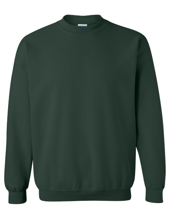 XL FOREST GREEN TULTEX CREWNECK SWEATSHIRT