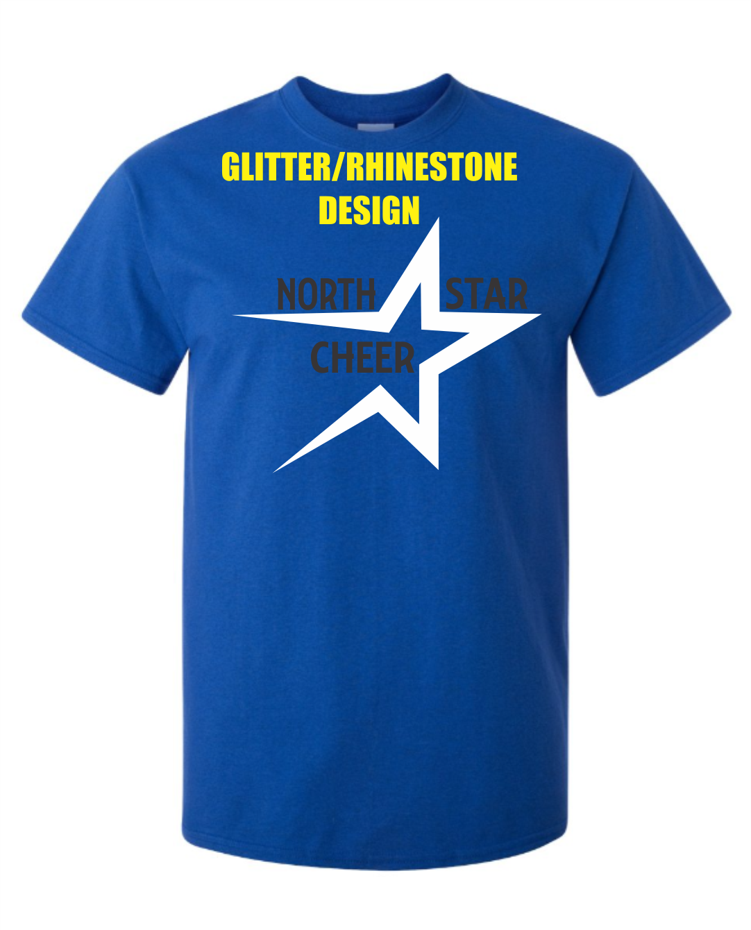 GLITTER/RHINESTONES DESIGN SCN PARENT T-SHIRT