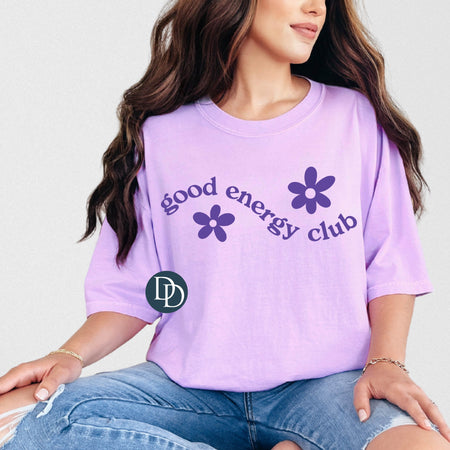 GOOD ENERGY CLUB PRINTED APPAREL B30