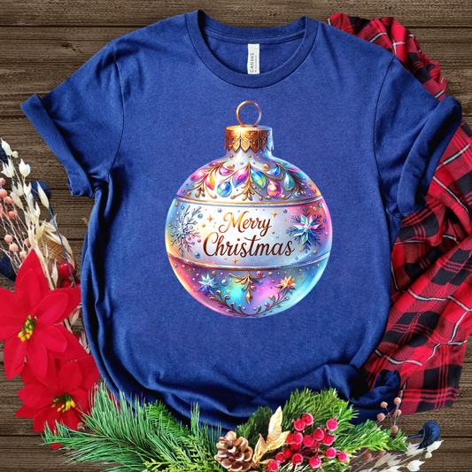 MERRY CHRISTMAS BULB FULL COLOR PRINT 30