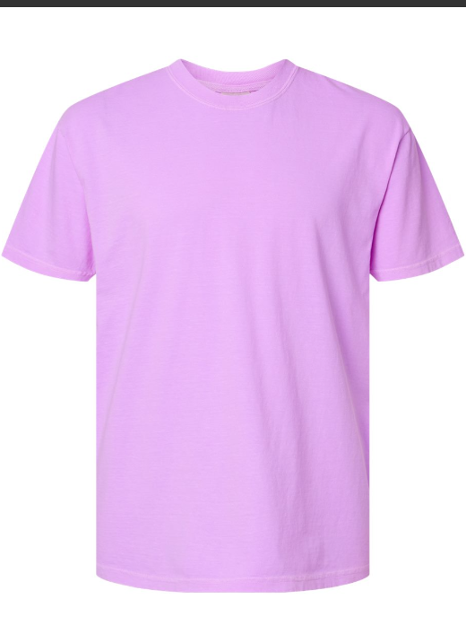 MEDIUM PRE-ORDER COMFORT COLOR T-SHIRT 100% COTTON