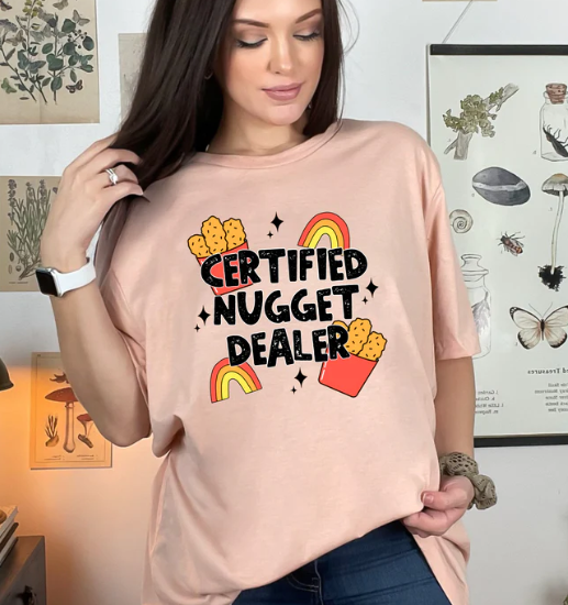 CERTIFIED NUGGET DEALER FULL COLOR PRINTED APPAREL 936