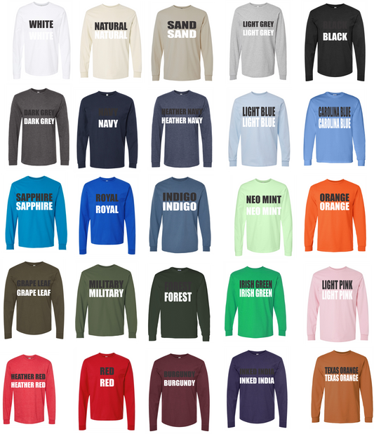SMALL PRE-ORDER REGULAR LONG SLEEVE