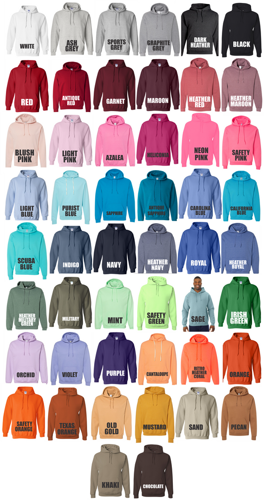 2XL PRE-ORDER UNISEX HOODIE SWEATSHIRT