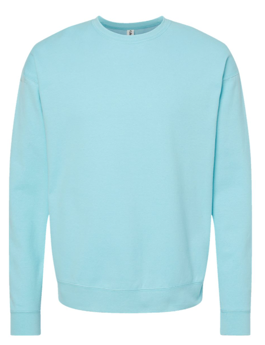 XL PURIST BLUE TULTEX CREWNECK SWEATSHIRT