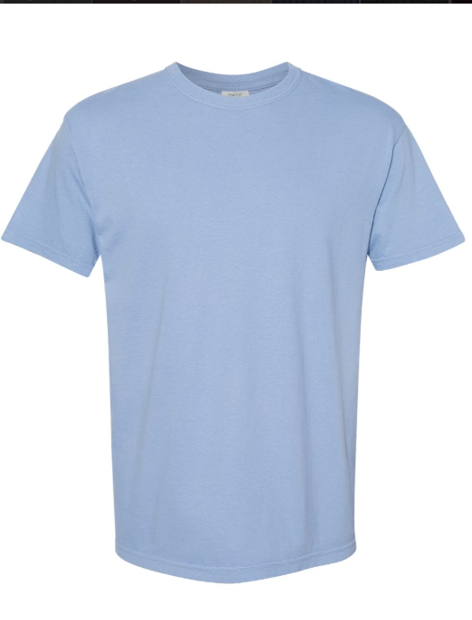MEDIUM PRE-ORDER COMFORT COLOR T-SHIRT 100% COTTON