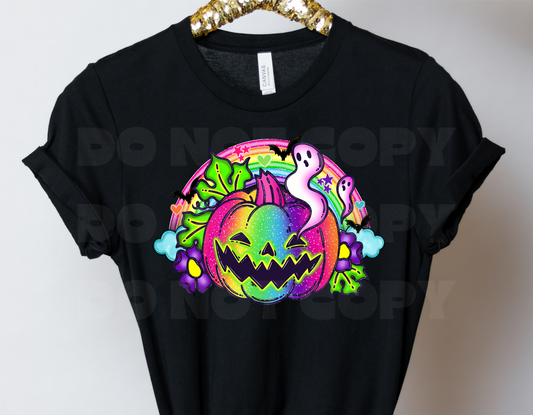 RAINBOW PUMPKIN FULL COLOR PRINTED APPAREL 218