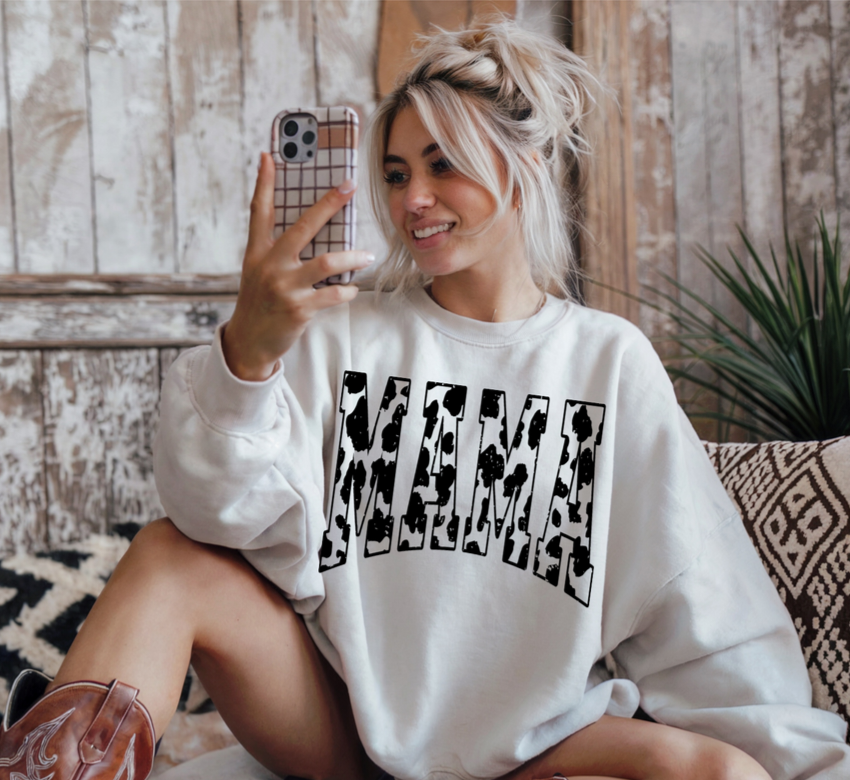 MAMA COWHIDE SINGLE COLOR PRINT WHOLESALE