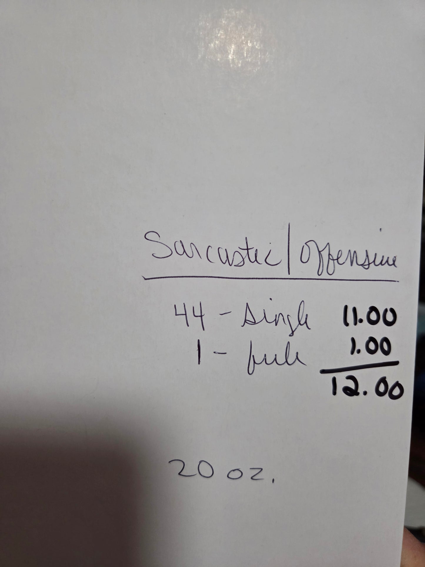 MYSTERY SARCASTIC/OFFENSIVE SCREEN PRINT TRANSFER PACK