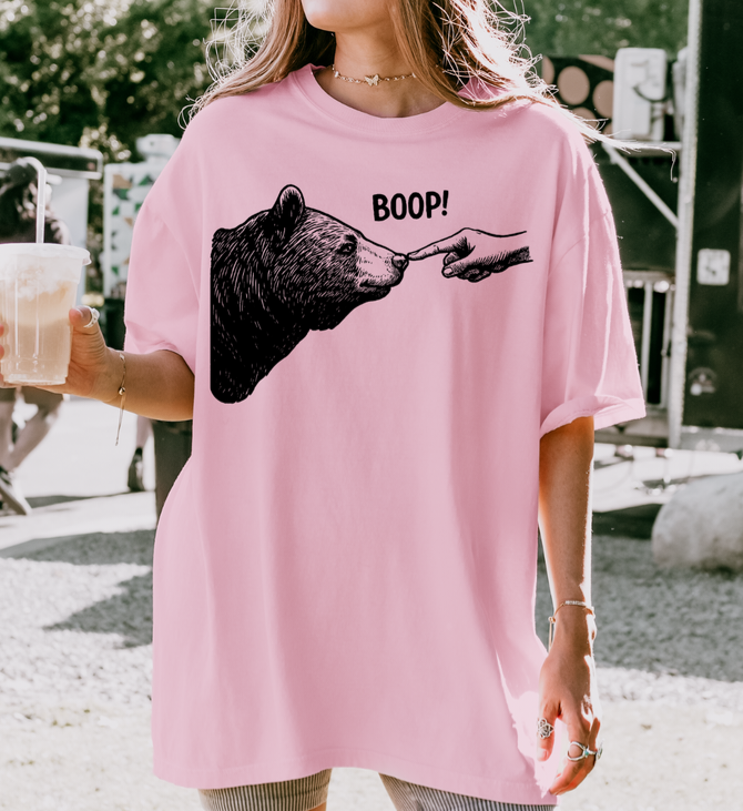 BOOP! BEAR SINGLE COLOR PRINT WHOLESALE B9