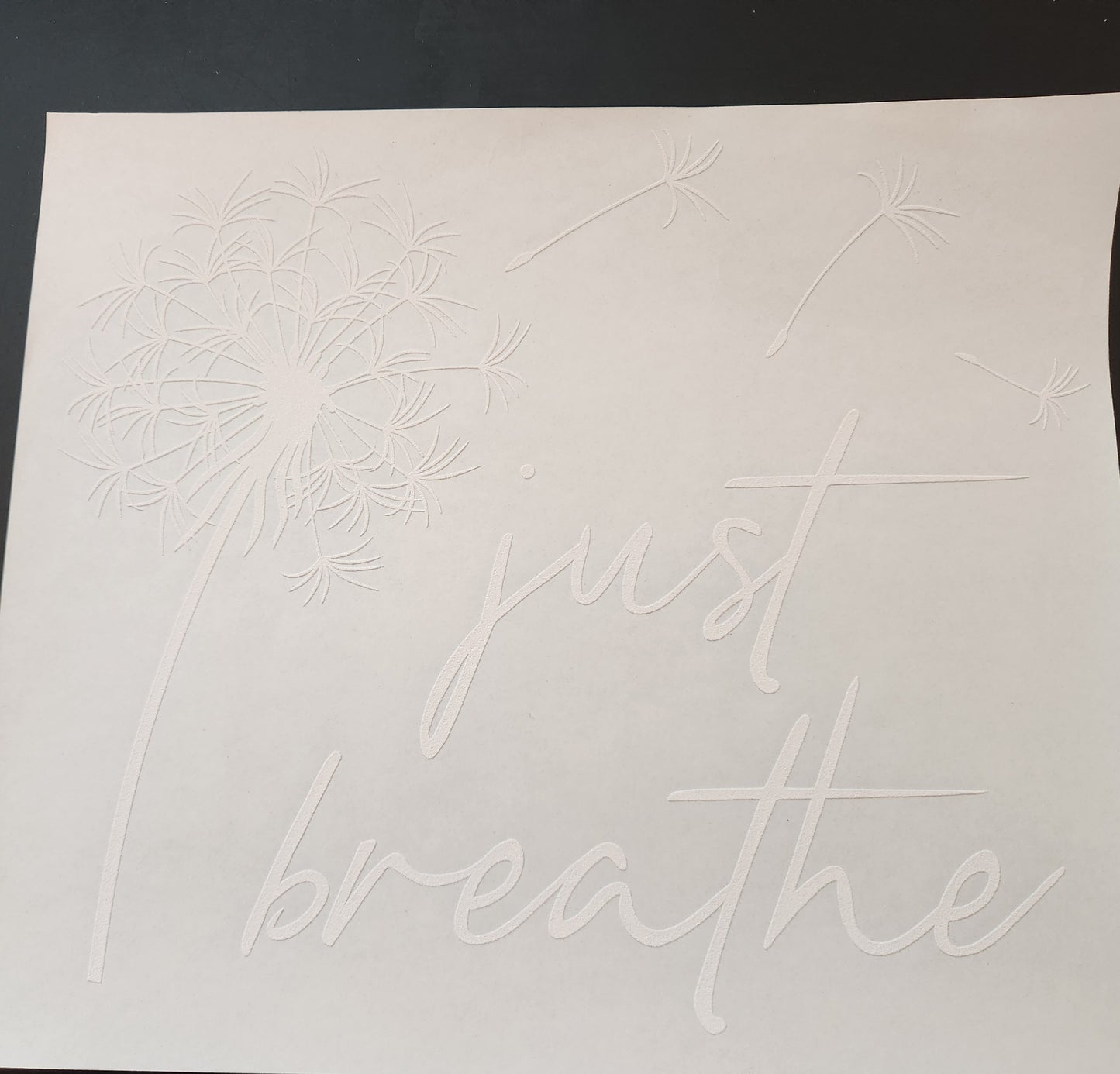 JUST BREATHE SCREEN PRINT G10