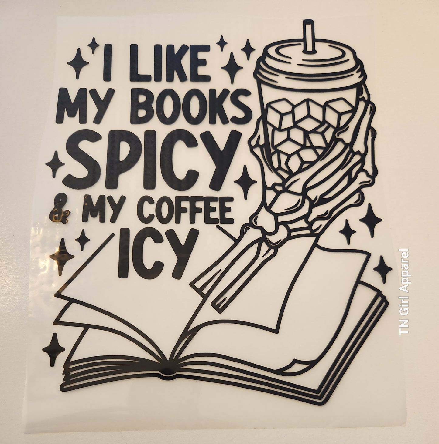 LIKE BOOKS SPICY & COFFEE ICY FULL COLOR TRANSFER 1060