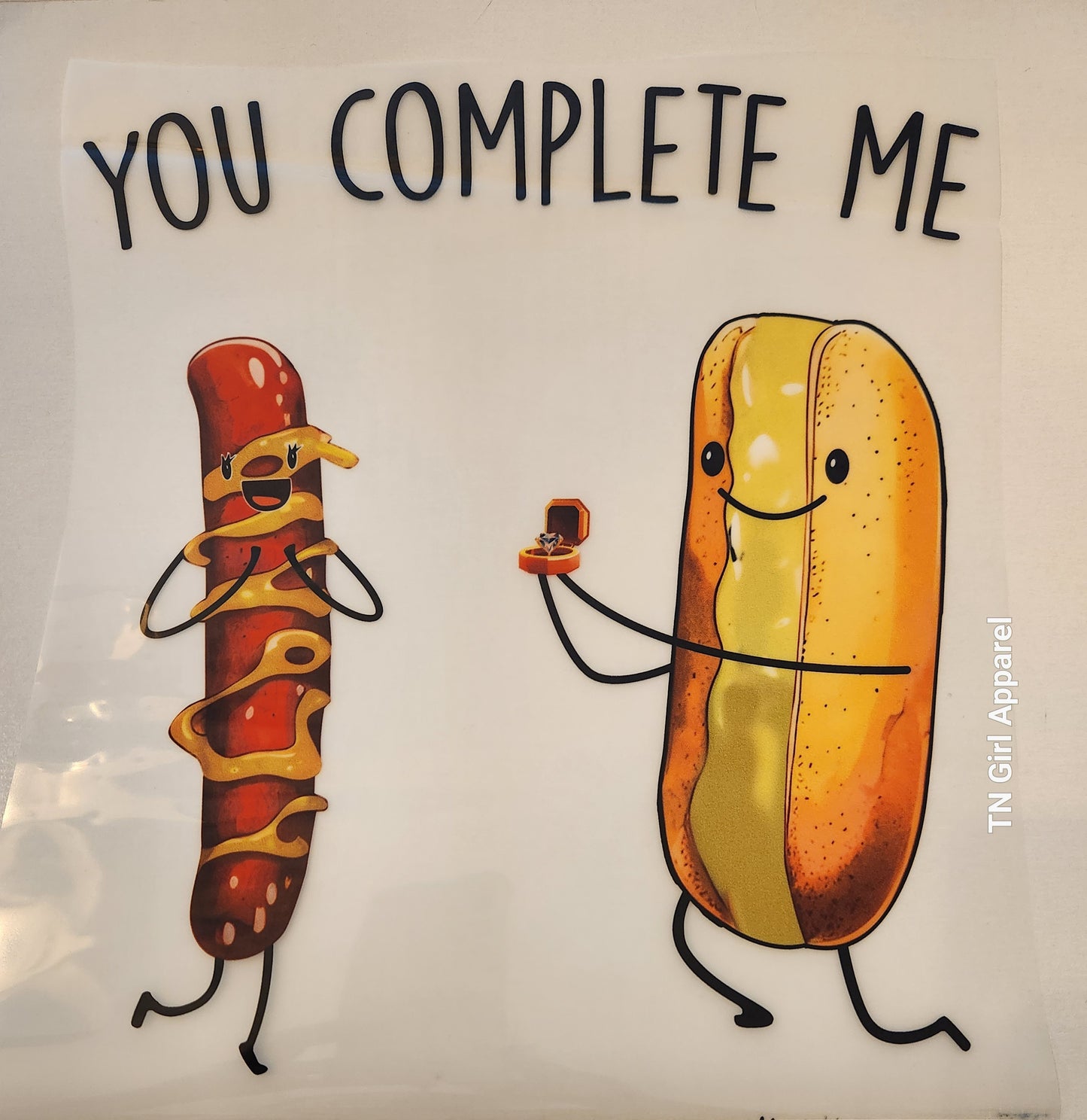 YOU COMPLETE ME FULL COLOR TRANSFER 1011