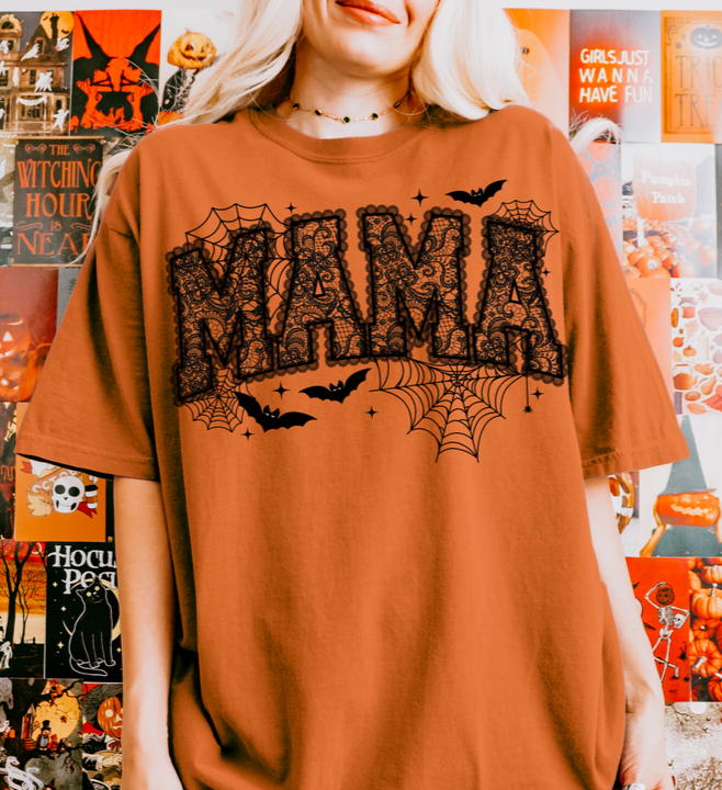 MAMA LACE SINGLE COLOR PRINT