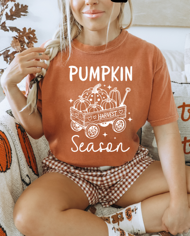 PUMPKIN SEASON SINGLE COLOR PRINT