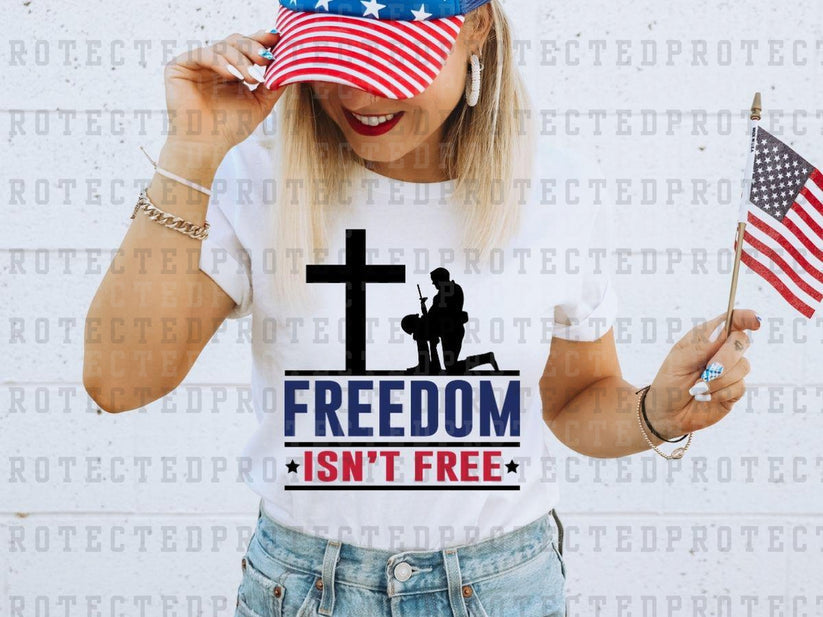 FREEDOM ISN'T FREE FULL COLOR PRINTED APPAREL H13