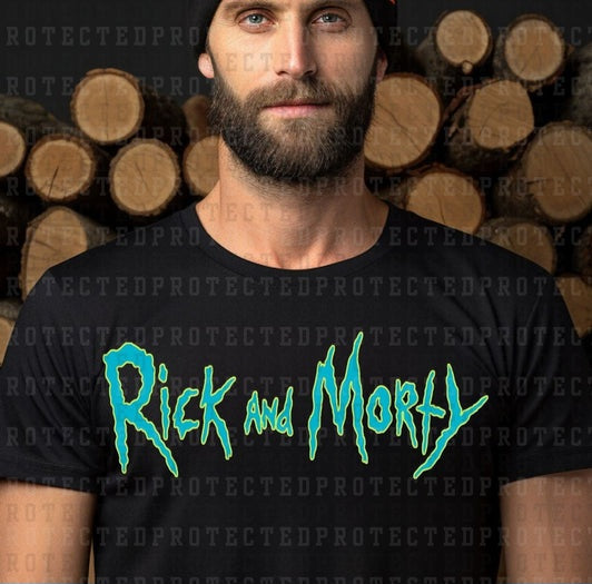 RICK AND MORTY FULL COLOR PRINTED APPAREL L2