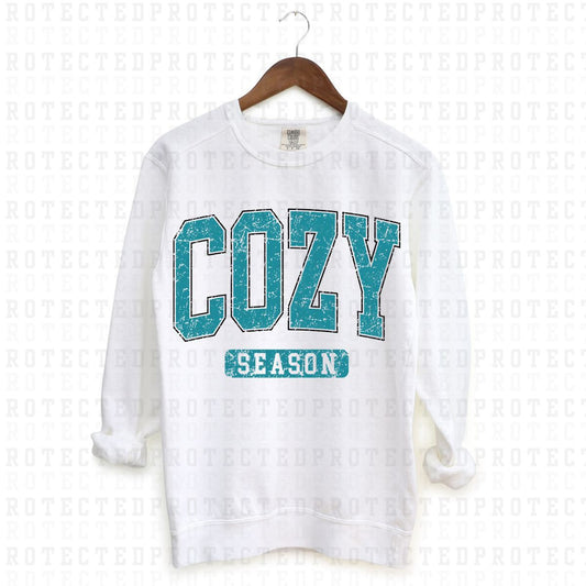 COZY SEASON DISTRESSED FULL COLOR PRINTED APPAREL 77