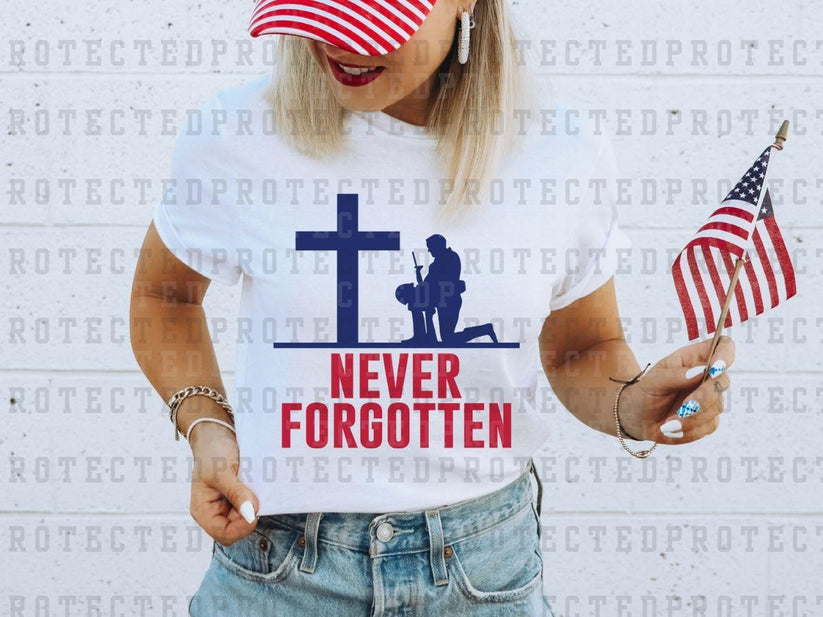 NEVER FORGOTTEN FULL COLOR PRINTED APPAREL H10