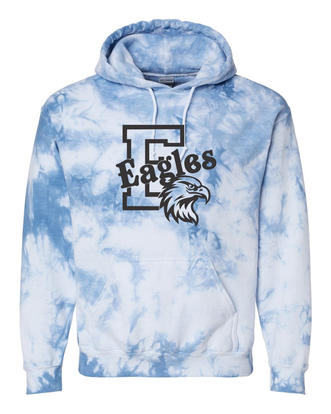 E MANHATTAN TIE-DYE HOODED SWEATSHIRT 680VR