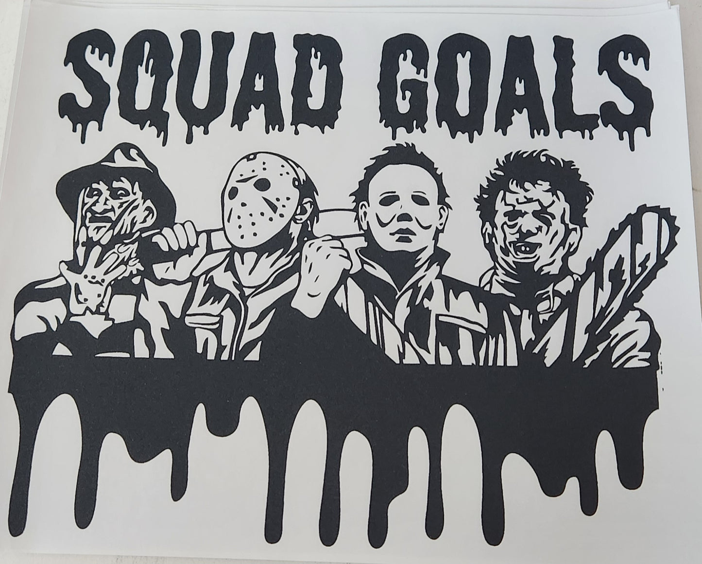 SQUAD GOALS PRINTED APPAREL K3