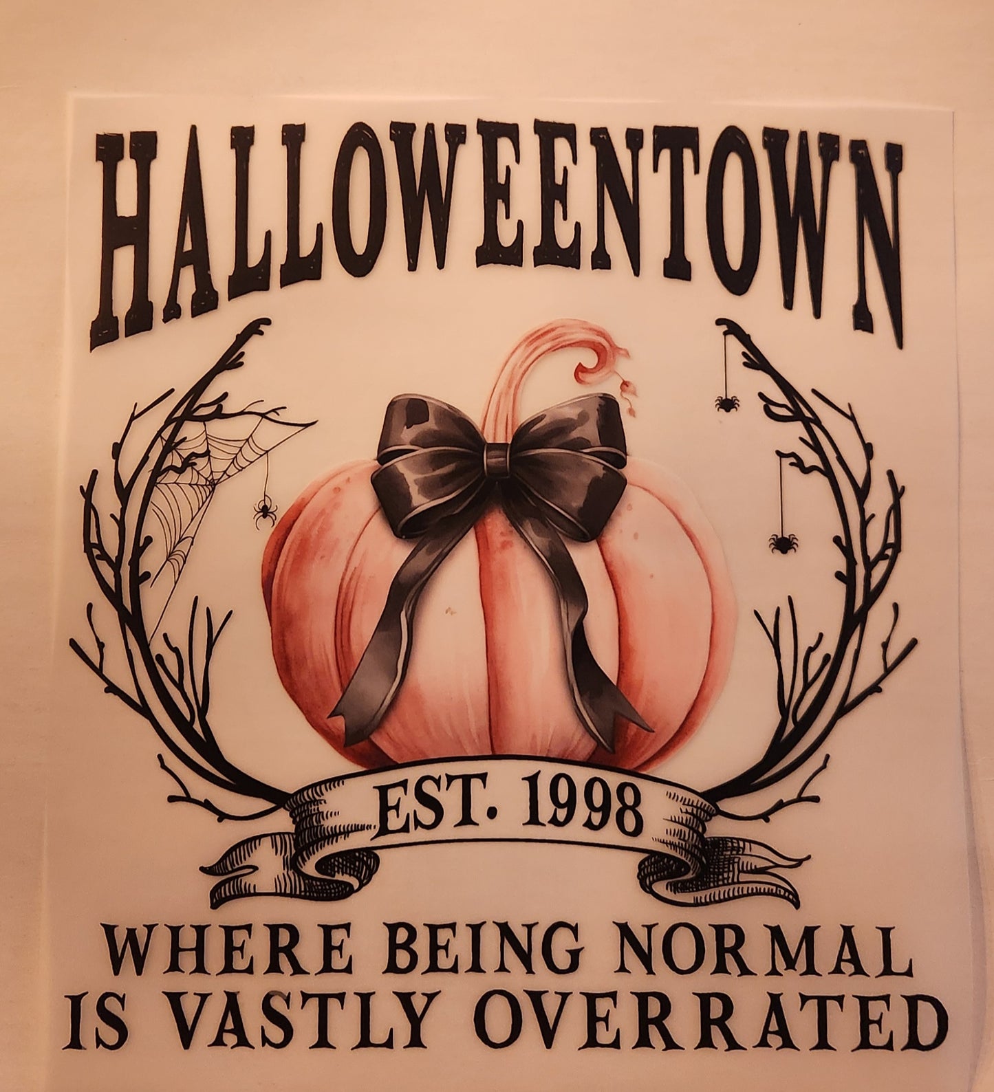 HALLOWEENTOWN 1998 FULL COLOR PRINTED APPAREL 96