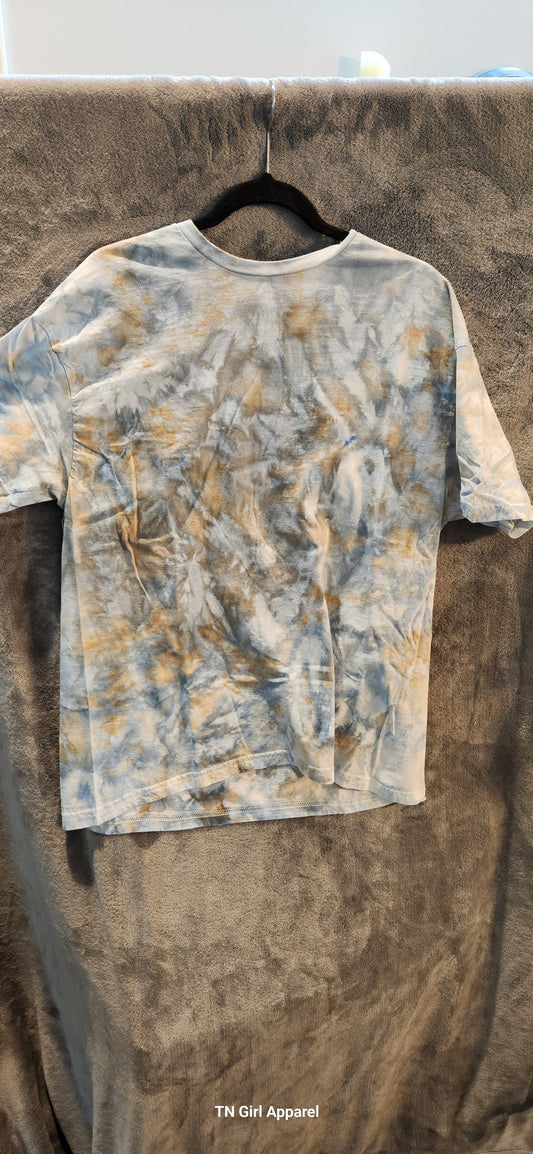 XL RTS TIE DYE GILDAN SOFTSTYLE T-SHIRT