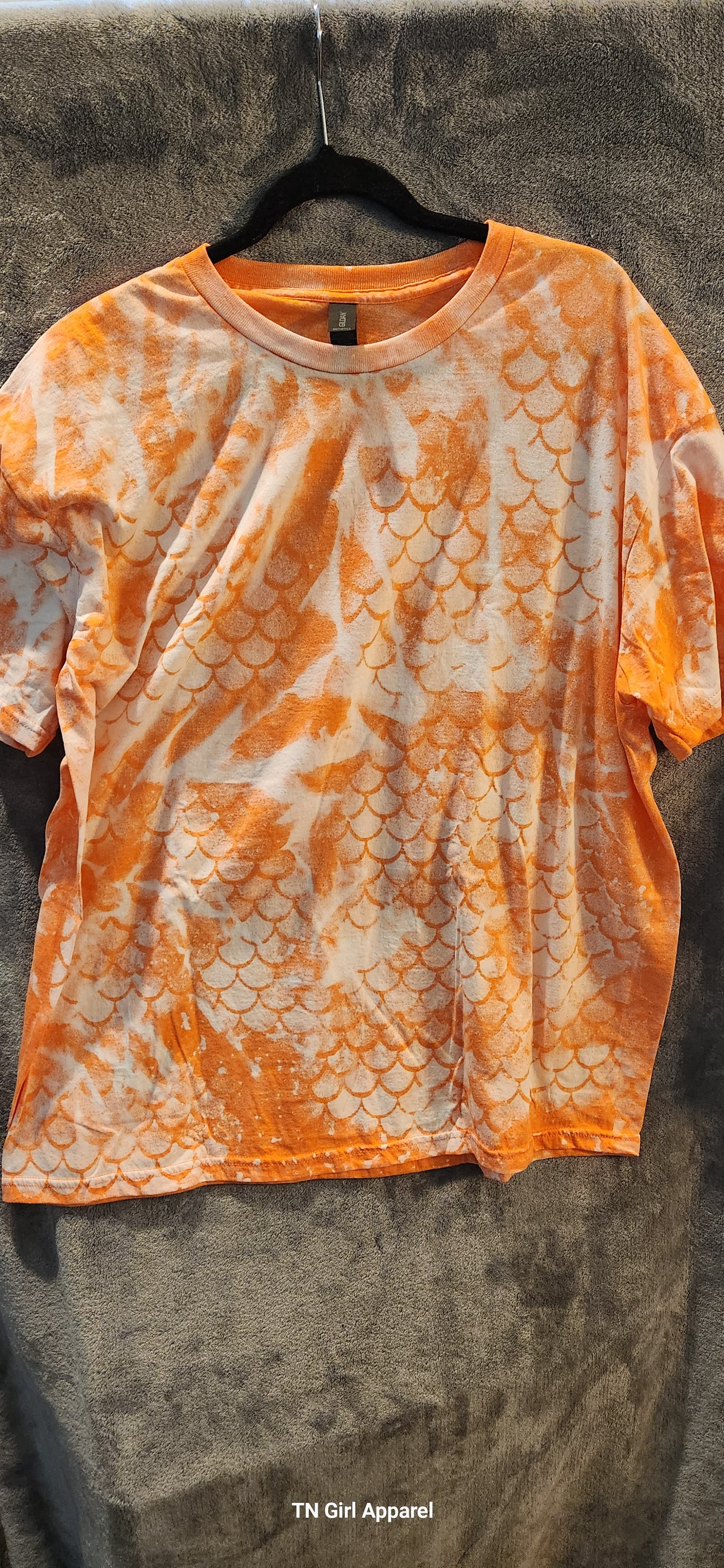 2XL RTS BLEACHED ORANGE MERMAID GILDAN SOFTSTYLE T-SHIRT #7