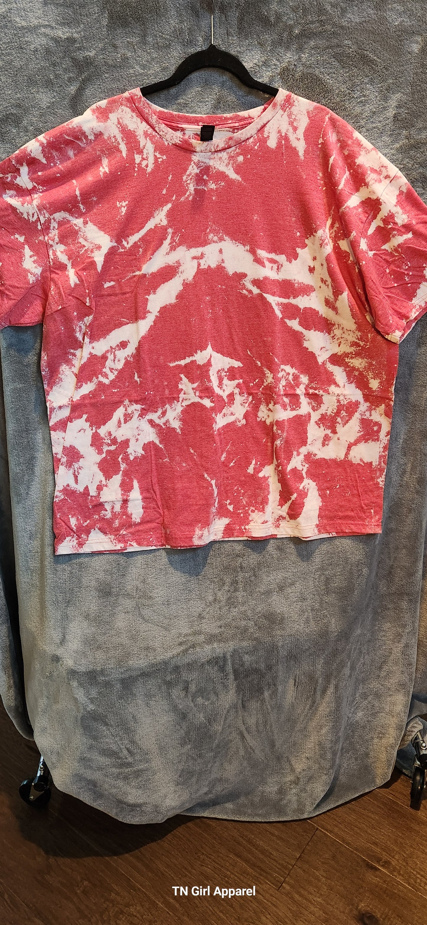 3XL RTS HEATHER RED BLEACHED GILDAN SOFTSTYLE T-SHIRT