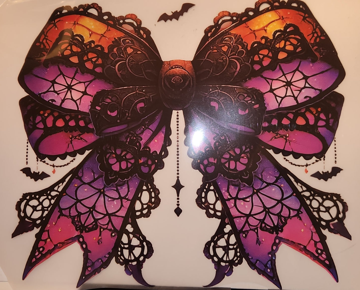 HALLOWEEN BOW FULL COLOR PRINTED APPAREL 288