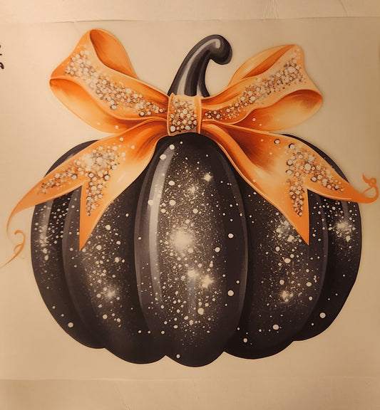 BLACK PUMPKIN FULL COLOR PRINTED APPAREL 345