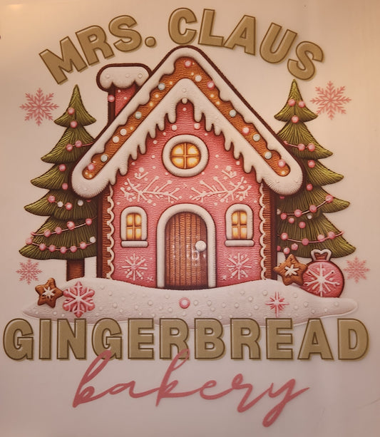 MRS. CLAUS BAKERY FULL COLOR PRINTED APPAREL 328