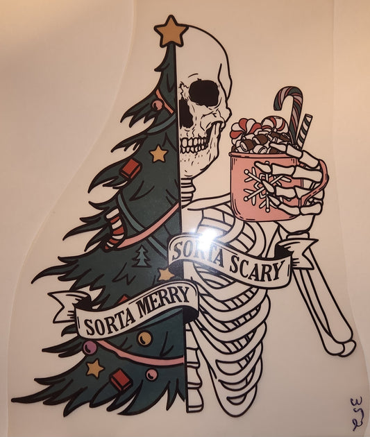 SORTA SCARY SORTA MERRY FULL COLOR PRINTED APPAREL 352