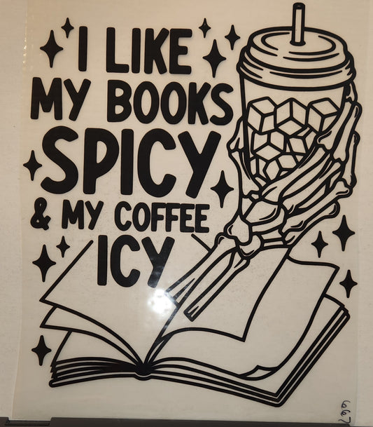 BOOKS SPICY COFFEE ICY FULL COLOR TRANSFERS 667