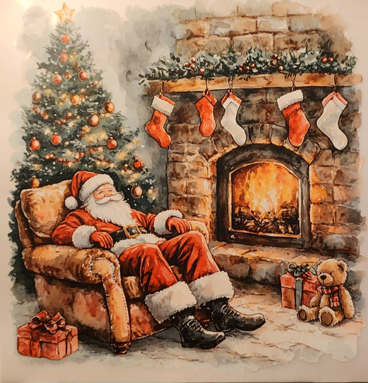 SANTA FIREPLACE 556