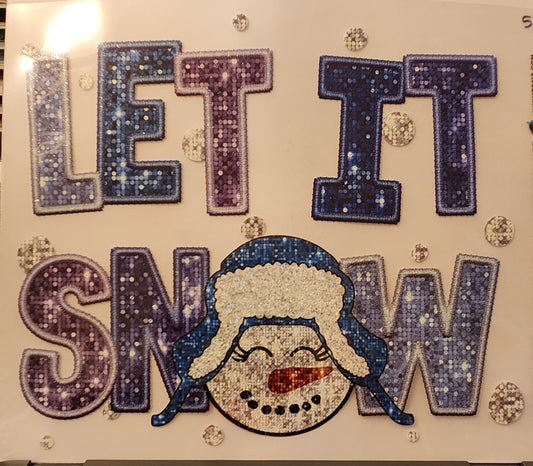 GLITTER LET IT SNOW 524