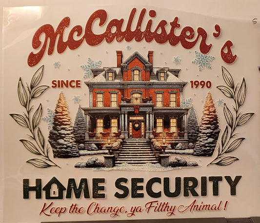 GLITTER McCallister's HOME SECURITY 523