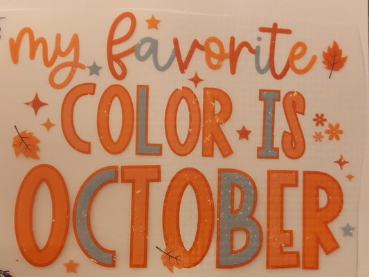 FAVORITE COLOR OCTOBER 504