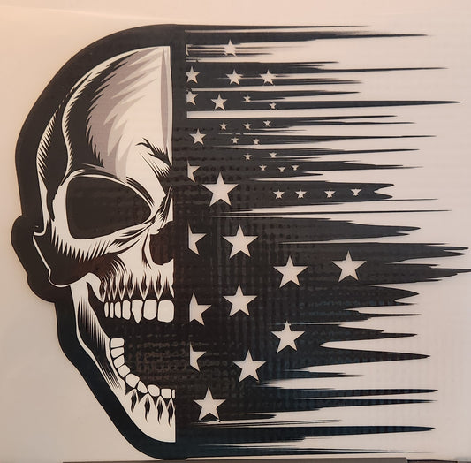 SKULL AND FLAG 832