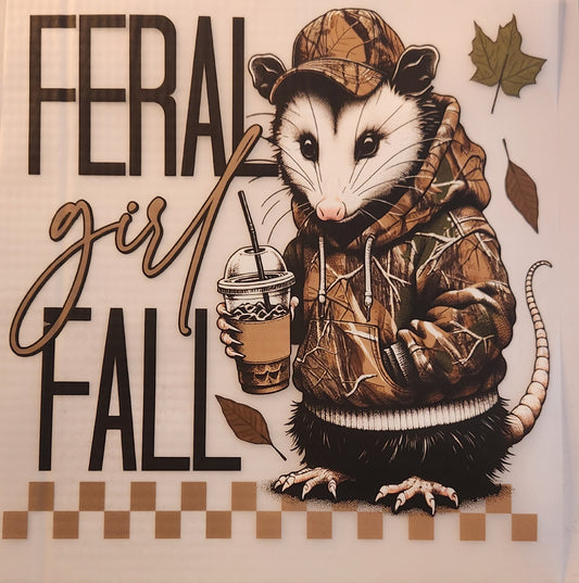 FERAL GIRL FALL 607