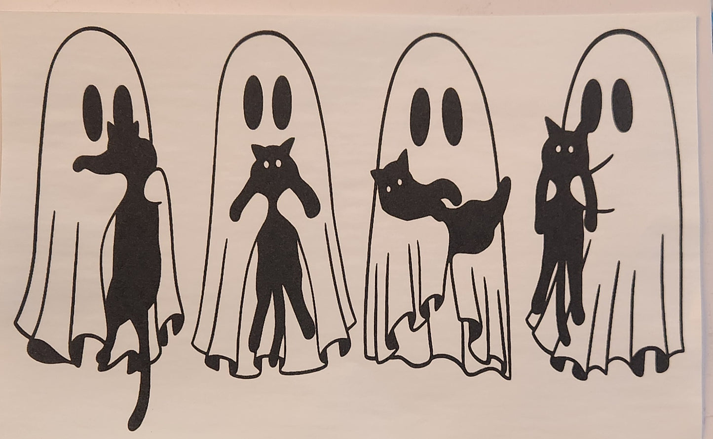 GHOSTS WITH CATS A22