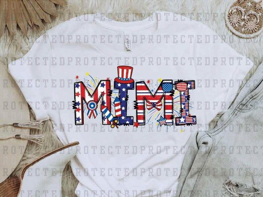 PATRIOTIC MIMI FULL COLOR PRINTED APPAREL H15