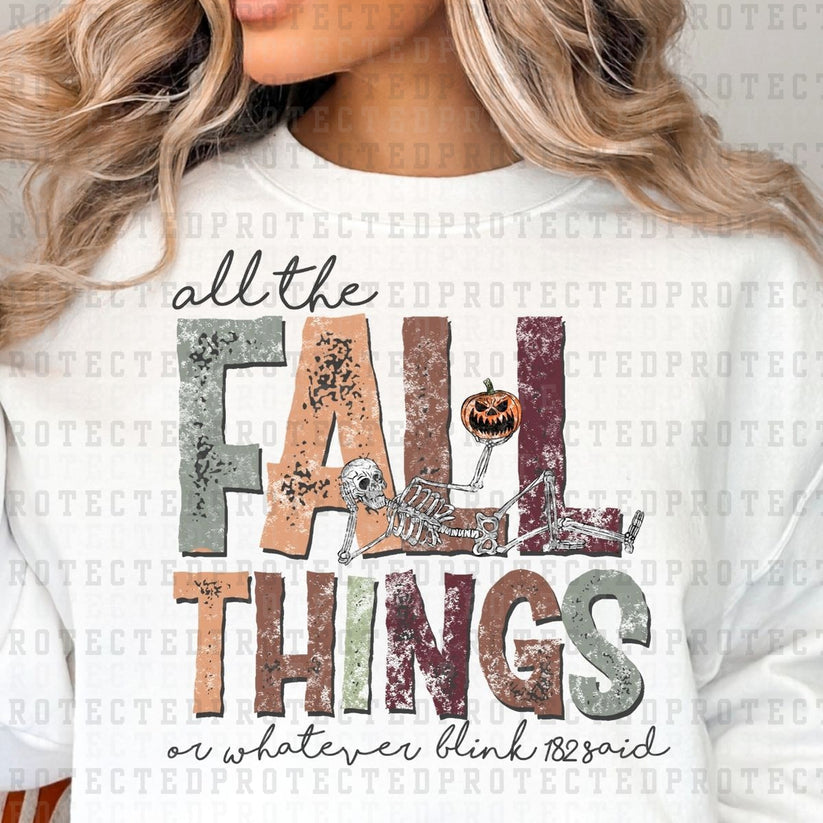 ALL THE FALL THINGS OR WHATEVER BLINK 182 SAID FULL COLOR PRINTED APPAREL 14